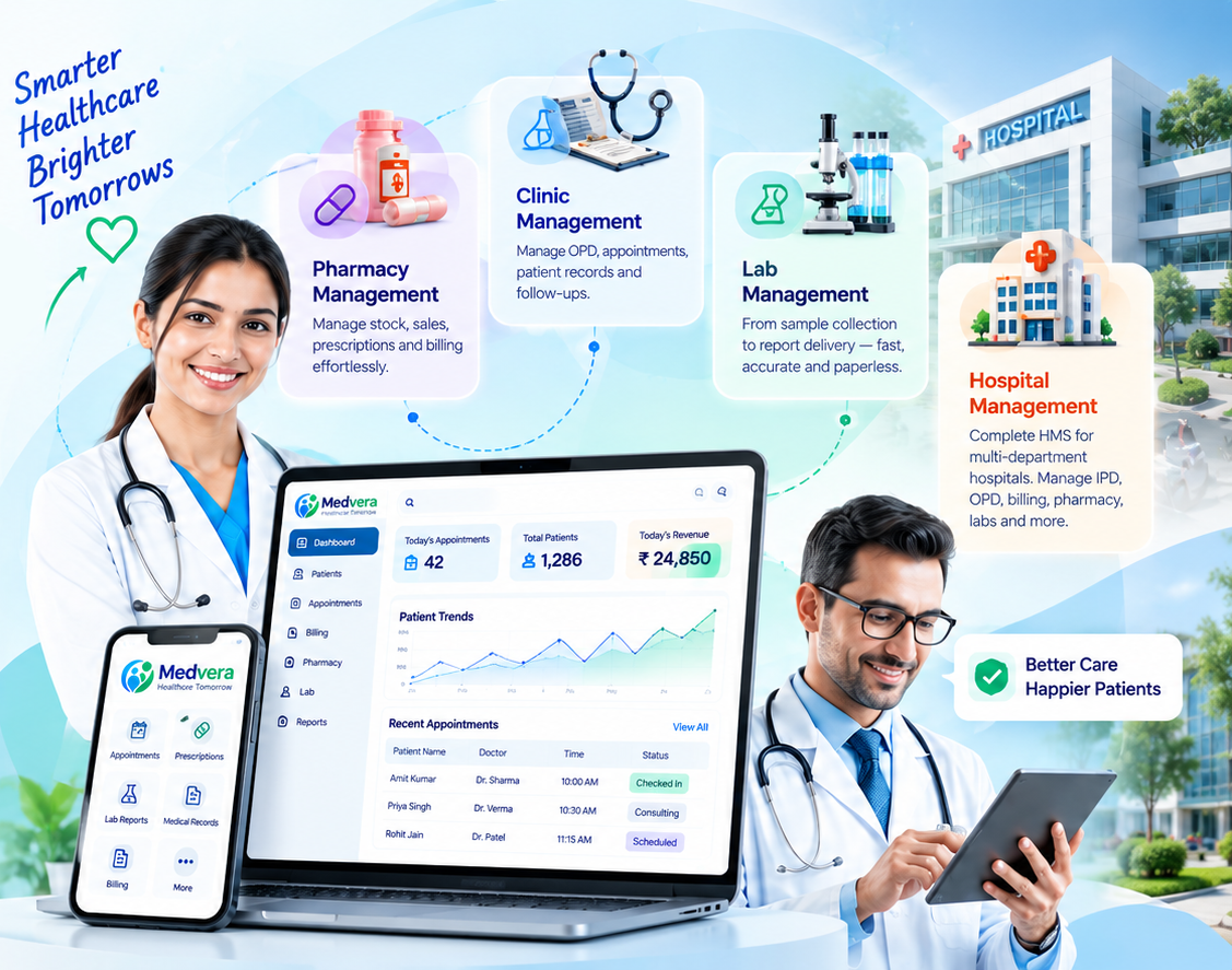 Designed for Smarter Healthcare & Effortless Management